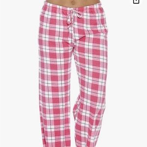 Pink Plaid Pajama Pants